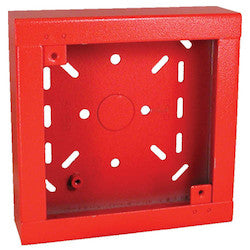 Bosch Security System SHBB-R | Surface Backbox, Shallow, Red