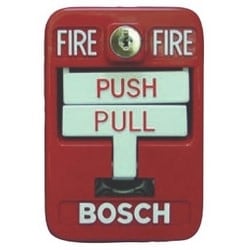 Bosch Security Systems FMM-325A-D | Analog Manual Station, Double, Red