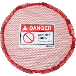 Brady Corporation 151071 | Confined Space Cover, Magnetic, Non-Lockable, Small, Fits 28 x 28 in. Opening