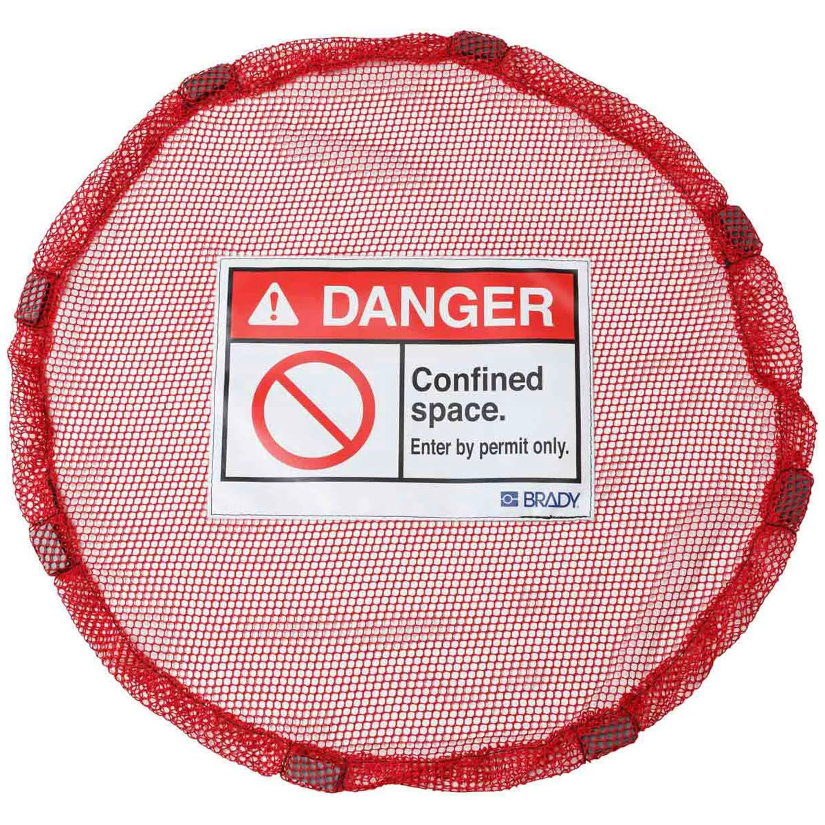 Brady Corporation 151071 | Confined Space Cover, Magnetic, Non-Lockable, Small, Fits 28 x 28 in. Opening