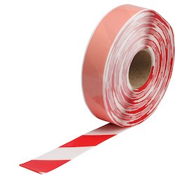 Brady Corporation 170070 | Toughstripe Max Floor Marking Tape 2 In W X 100 Ft L Vinyl Red/White