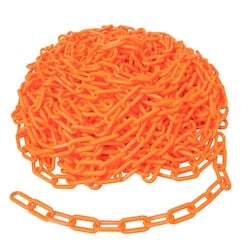 Brady Corporation 78241 | Warning Chain, Polyethylene, Orange, 100 ft. L x 2 in. W