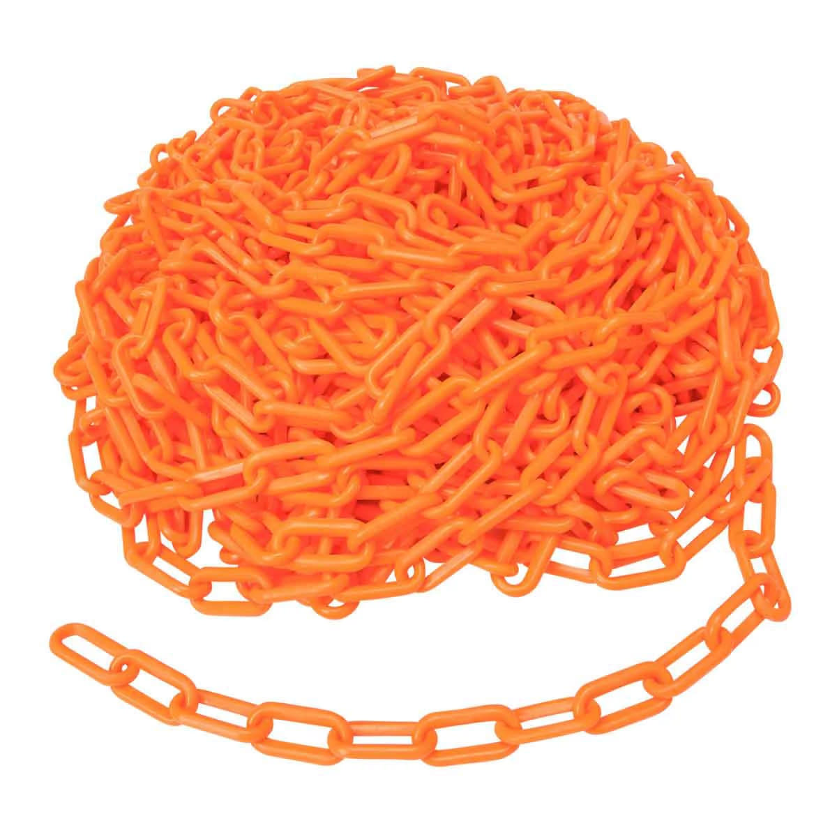 Brady Corporation 78241 | Warning Chain, Polyethylene, Orange, 100 ft. L x 2 in. W