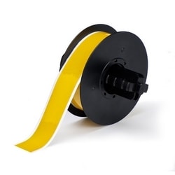 Brady Corporation B30C-1125-584-YL | B30 Series Reflective Labels, 1.125" W x 50' L, Yellow