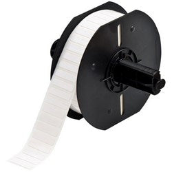 Brady Corporation B33-103-717 | Component Identification Label, Static Dissipative, Acrylic Adhesive, Rectangle, 1" Width X 0.25" Height, Polyimide, Gloss White, 1 Per Row, 5000 Per Roll
