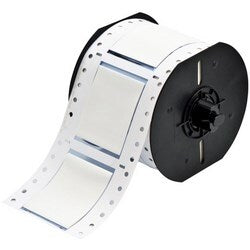 Brady Corporation B33-1500-2-7642 | PermaSleeve, Wire Marking Sleeve, Polyolefin, Matte Finish, White, 2.43 H x 2 W x 0.75 Dia. in.