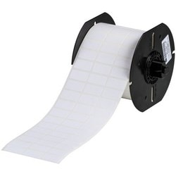 Brady Corporation B33-5-437 | Wire And Cable Label, Acrylic Adhesive, Rectangle, 1" Width X 0.5" Height, Polyvinyl Fluoride, Matte White, 5000 Per Roll