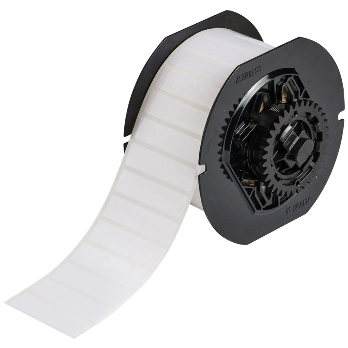 Brady Corporation B33-53-423 | BBP, 33 WorkHorse, Component and Barcode Label, Polyester, Gloss Finish, 0.003 in. Thick, White, 0.5 H x 2 W in.