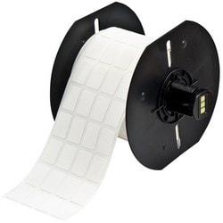 Brady Corporation B33-68-490 | Laboratory Identification Label, Acrylic Adhesive, Rectangle, 0.5" Width X 0.75" Height, Polyester, White, 2500 Per Roll