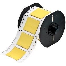 Brady Corporation B33D-1000-2-7641Y | Wire Marking Sleeve, Heat Shrink, 2-Side, 3:1, 2" Width X 1" Diameter, 1.66" Height, 0.5" Recovered Diameter, Polyolefin, Yellow, 250 Per Roll