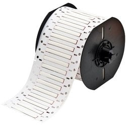 Brady Corporation B33D-125-2-7642 | Wire Marking Sleeve, Heat Shrink, 2-Side, 3:1, 2" Width X 0.125" Diameter, 0.235" Height, 0.063" Recovered Diameter, Polyolefin, White, 500 Per Roll