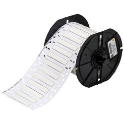 Brady Corporation B33D-187-2-7642 | Wire Marking Sleeve, Heat Shrink, 2-Side, 3:1, 2" Width X 0.187" Diameter, 0.335" Height, 0.094" Recovered Diameter, Polyolefin, White, 450 Per Roll