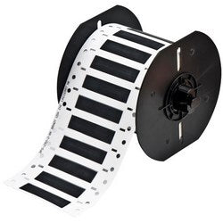 Brady Corporation B33D-250-2-342BK | Wire Marking Sleeve, Heat Shrink, 2-Side, 3:1, 2" Width X 0.25" Diameter, 0.439" Height, 0.093" Recovered Diameter, Polyolefin, Black, 500 Per Roll