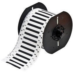 Brady Corporation B33D-94-2-342BK | Wire Marking Sleeve, Heat Shrink, 2-Side, 3:1, 2" Width X 0.094" Diameter, 0.182" Height, 0.024" Recovered Diameter, Polyolefin, Black, 1000 Per Roll
