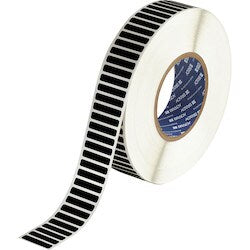 Brady Corporation LZR-43-731-10 | Laser Markable Labels ESD Acrylic Matte 0.25"H x 1.25"W Polyimide Blk 10000/Rl
