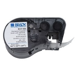 Brady Corporation M-47-422 | BMP51/BMP53/BMP41 Label Maker Cartridge, 0.500" x 1.000"