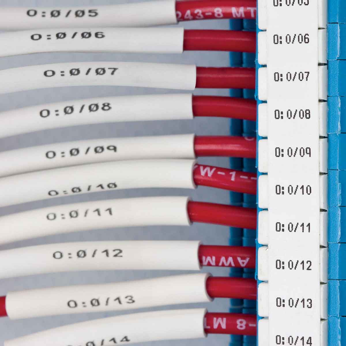 Brady Corporation M61C-318-498 | Bmp61 Series Cleanlift Repositionable Vinyl Cloth Label Supply - White, 0.318 In. Wide