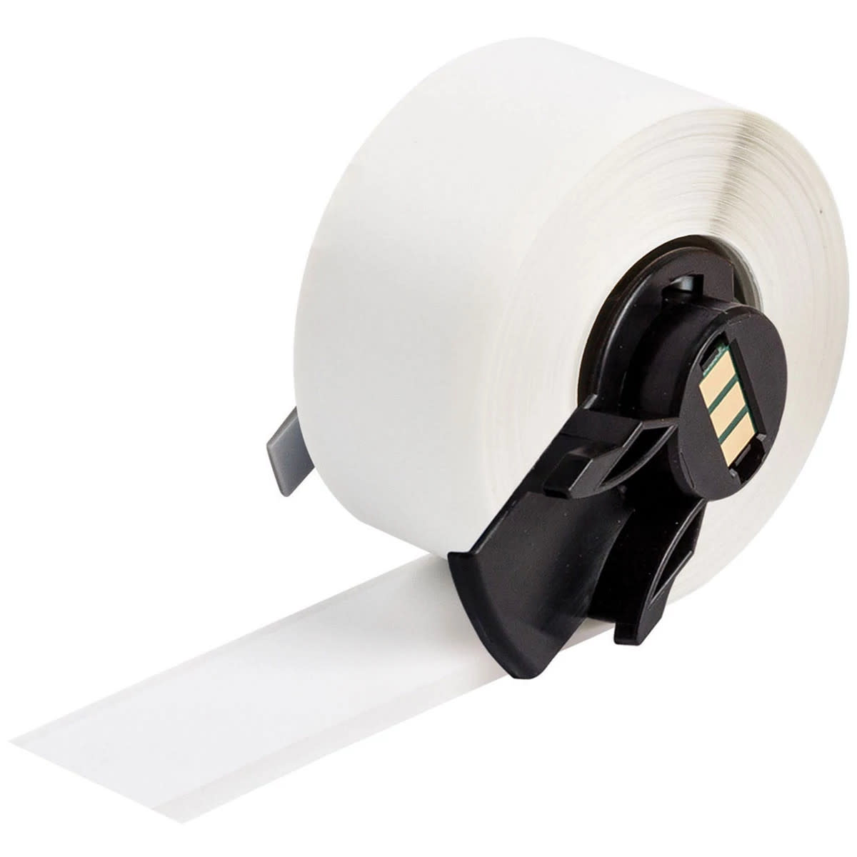 Brady Corporation M61C-500-595-WT | Label 0.5 in. W x 50 ft. L, Vinyl, White Roll of 50 ft.