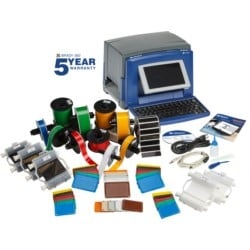 Brady Corporation S3100W-PIPE-KIT | Sign And Label Printer Kit, Safety And Facility Identifications Label Software, Customizable Labels, Ethernet, Usb, Wifi, Auto Cutter, 240V