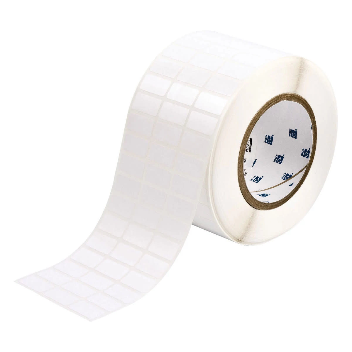 Brady Corporation THT-5-423-10 | THT Series, Barcode and Solar Panel Label, Polyester, Gloss Finish, Rectangle, White, 0.5 H x 1 W in.