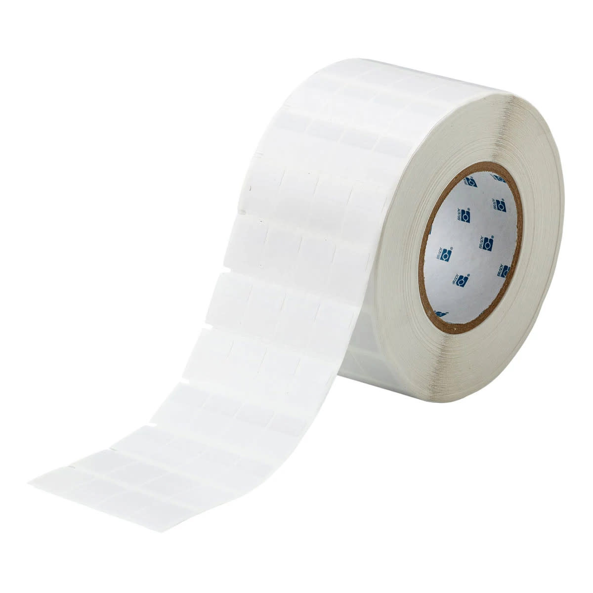 Brady Corporation THT-56-427-10 | Printer Labels, Vinyl, Clear/White, 0.937 in L, 19.05 mm W