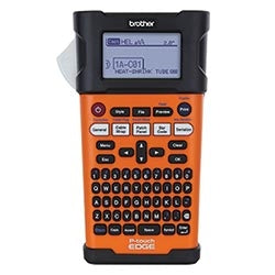 Brother Mobile Solutions PTE300 | Qwerty Style Keyboard On A Handheld Labeler Label Application Keys for Quick And Easy Selection Of Preformatted Labels