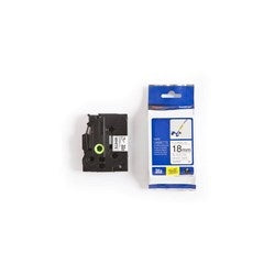 Brother Mobile Solutions TZEFX241 | Black on White Flexible ID 18 mm Tape, 8 m