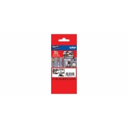 Brother Mobile Solutions TZES231 | Black on White 12 mm Tape with Extra Strength Adhesive, 8 m
