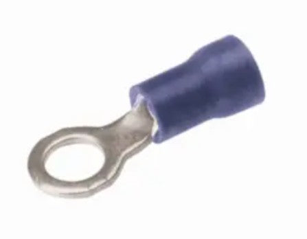 Burndy BA14E38 | Vinyl Ring Terminal For 16 - 14 AWG
