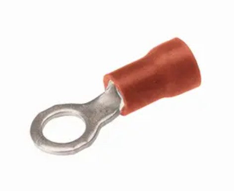 Burndy BA16E10 | Vinyl Ring Terminal For 22 - 16 AWG
