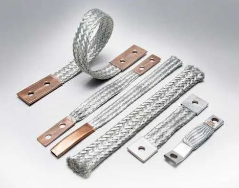 Burndy BD12N | Flexible Copper Braid, 12 in.