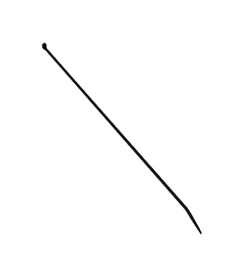 Burndy CT18200C0UG | Cable Tie, 18 lb Tensile Strength, UV Black, Universal Grade