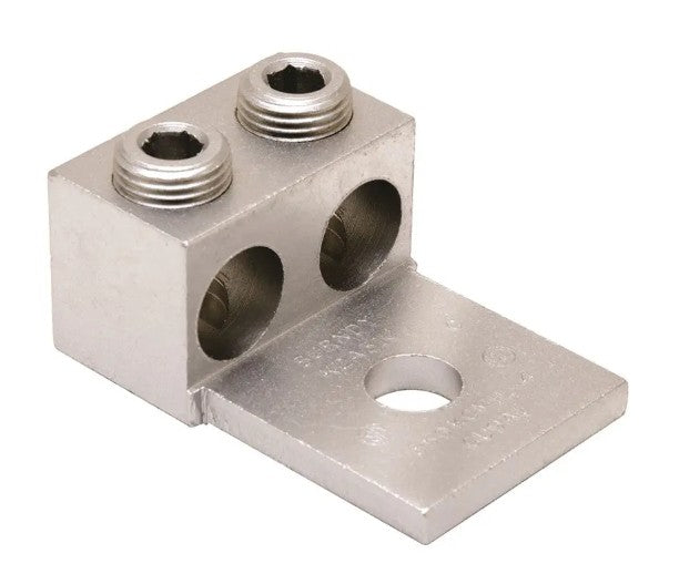 Burndy K2A26U | Aluminum Universal Terminal, 2-Conductor, 1-Hole
