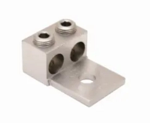 Burndy K2A44U | Aluminum Universal Terminal, 2-Conductor, 1-Hole