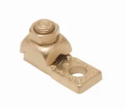 Burndy QA4CB | Heavy-Duty Copper Terminal, 1-Hole