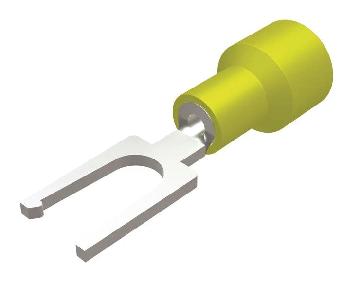 Burndy TN106LF | Nylon Locking Fork Terminal, 12-10 AWG