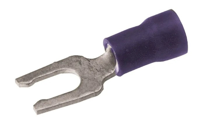 Burndy TP1410LF | Vinyl Locking Fork Terminal, 16-14 AWG