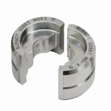 Burndy U38RT | Stainless Steel U Die, 700 kcmil, Pink, Index 400
