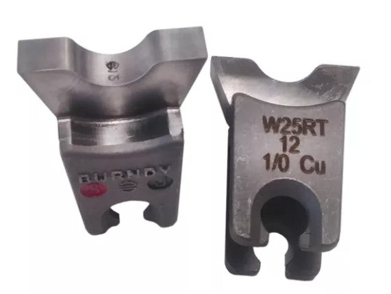 Burndy W25RT | Stainless Steel W Die, Pink, Index 12