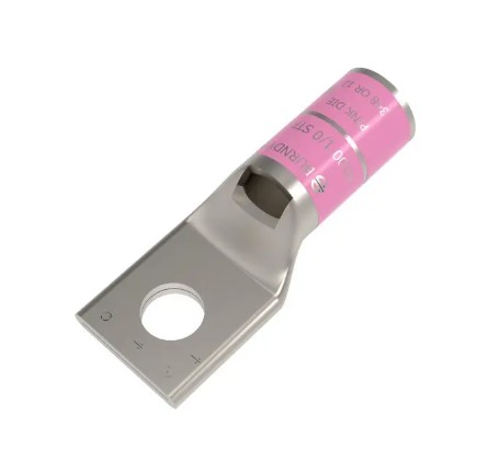 Burndy YA25L6BOX | Copper Compression Terminal, Standard Barrel, 1-Hole