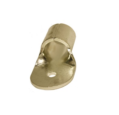 Burndy YAD25M16E58 | Uninsulated Ring Terminal, 1/0 AWG