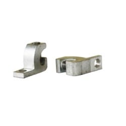 Burndy BGBL1/0 | 003177 | Aluminum Lay-In Lug, 1/0-14 AWG, 3/8 Inch Stud, Tin Plated