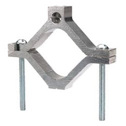 Burndy GC18A | 262003 | Ground Clamp, (1) Cable Parallel to Pipe, Aluminum Alloy, 1-1/4 to 2 Inch IPS