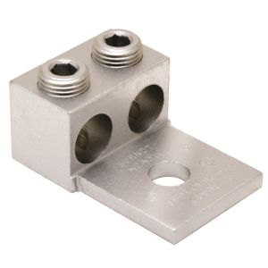 Burndy K2A29U | 391010 | Mechanical Terminal, Aluminum, Tin Plated, 3/8 Inch, Hex Socket, CU/AL