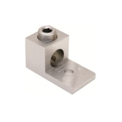 Burndy KA29U | 392015 | Aluminum Universal Terminal, 1 Hole, 6 AWG (STR)-250 KCMIL, 5/16 Inch Stud, 1 Screw