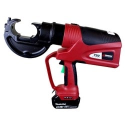 Burndy PAT750CL5 | 50068004 | Patriot 12-ton, C-Head, Hydraulic Self Contained Battery Actuated Crimping tool with Rubber Covered Head