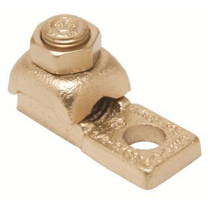Burndy QA26B | 353412 | QIKLUG, Mechanical Terminal, Copper, 3/8 Inch, Stud Hex Nut, CU