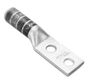Burndy YA27L | 50216G | Hylug, Lug, Compression, Copper, 1/2 Inch, 1 Hole, 3/0 AWG, Orange