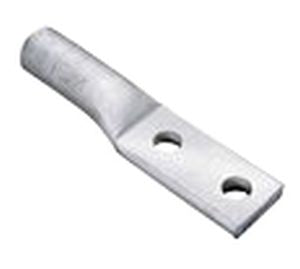 Burndy YA28A7 | 534013 | Hylug, Lug, Compression, Aluminum, 3/8 Inch, 2 Holes, 4/0 AWG, White