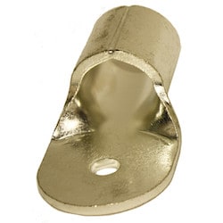 Burndy YAD25M10E38 | 50002459 | Ring Tongue Terminal Lug, 1/0 AWG STR/Flex, 3/8 Inch Stud